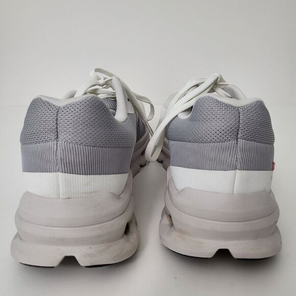 ON Cloudrunner Shoes Womens 8.5 Gray White Running Sneakers Athletic Comfort - Picture 4 of 10